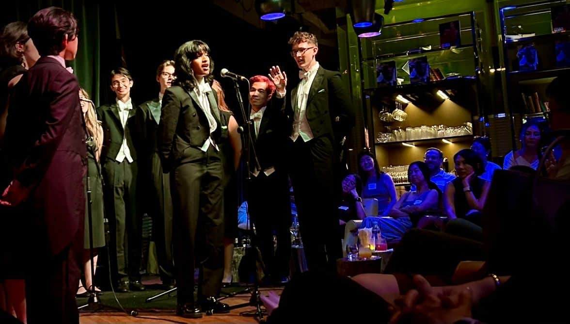 The Harvard Club of Singapore Presents: The Harvard Din & Tonics at
The NCO Club